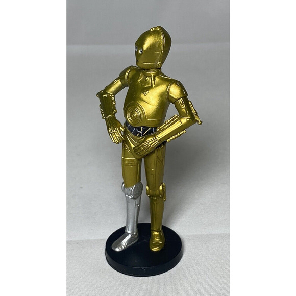 Star Wars C-3PO Cake Topper Disney Store Authentic Droid Figurine Toy Lucasfilm - Picture 2 of 10